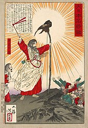 《大日本名将鉴·神武天皇》（1876- 1882年间刊行）