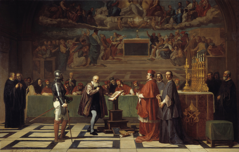 Galileo before the Holy Office