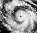 Hurricane Linda on September 12, 1997