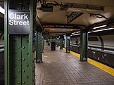 The Clark Street station