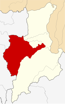 Location of Pampa Hermosa in the Ucayali province