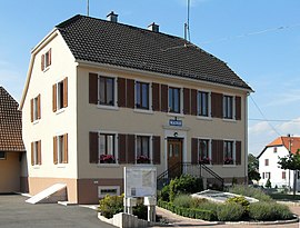 The town hall in Mœrnach