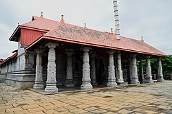 Main entrance of temple