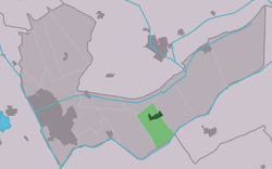 Location in the Heerenveen municipality