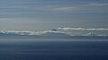 Mount Pico as it can be seen from Graciosa island (the air distance is about 70 km)