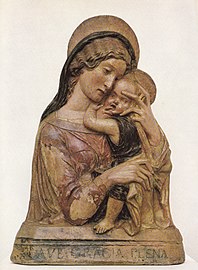 Madonna mit Kind after Donatello, ca. 1445