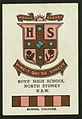 NSBHS cigarette card, c. 1920s