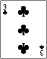 3 of clubs