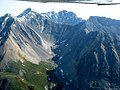 Mt. Rae (middle left) from Highwood Pass