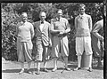 Robert Hunter 2nd from left and Howard Hughes far right