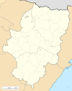 Lécera is located in Aragon