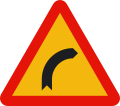 TP-13a Dangerous curve to the right