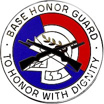 USAF Base Honor Guard Badge