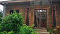 The burnt facade of the Yaa Asantewaa Museum