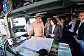 2016年7月13日总统蔡英文参观迪化军舰设施