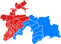 1991 Presidential Election by district