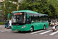 北京公車為北京第二實驗小學開行的通學定製公車（2023年）