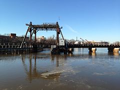 Drawspan of the Anacostia Railroad Bridge in 2015