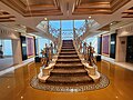 Stairs inside the Burj Al Arab hotel