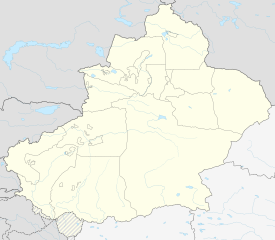 Makit is located in Xinjiang