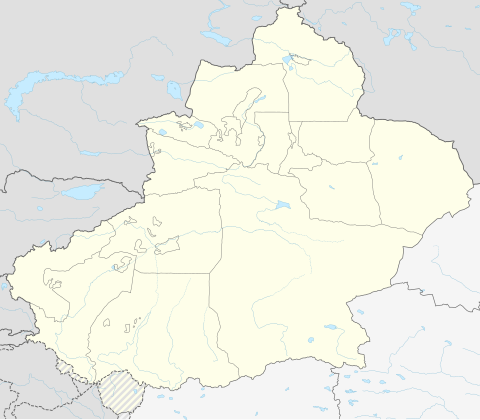 中国世界遗产列表在新疆的位置