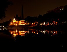 Night view of Chistia Palace