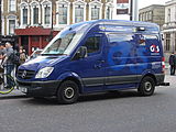 在英国的一辆G4S security van。