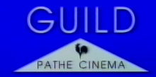 The Guild Pathe Cinema logo used in 1996. Not to be confused with Pathe Distribution.