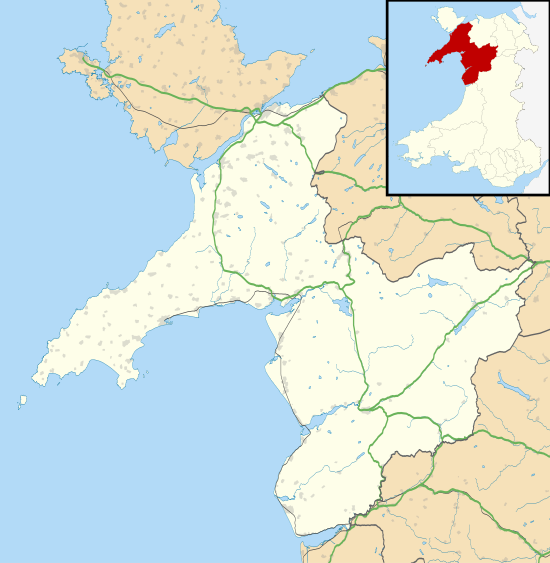 2019–20 Gwynedd League is located in Gwynedd