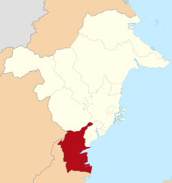 巴塞尔县在东加里曼丹省的位置