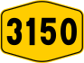 Federal Route 3150 shield}}