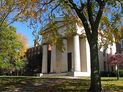 Brown University is a private university and member of the Ivy League located in Providence, Rhode Island. It was founded as the College in the English Colony of Rhode Island and Providence Plantations in 1764, prior to American independence from the British Empire and early in the reign of King George III (1760–1820). Brown is the third-oldest institution of higher education in New England and seventh oldest in the United States.