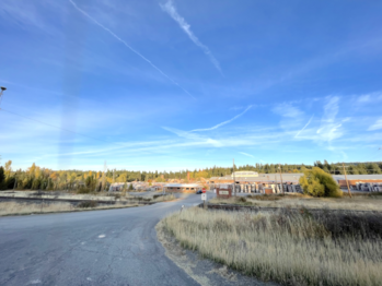 Brickyard in Mica, where bricks have been made since 1902, as seen from Washington State Route 27.