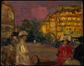 Street Scene Pink Sky Paris c. 1908 Art Gallery of Ontario