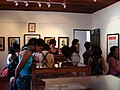 Museum visitors