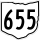 State Route 655 marker