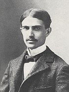 Formal portrait of Stephen Crane taken in Washington, D.C., about March 1896