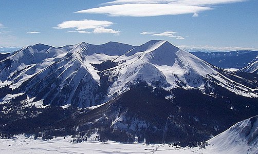 142. Whetstone Mountain in Colorado's West Elk Mountains