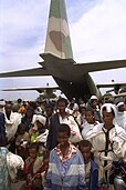 Operation Solomon evacuees arriving in Israel