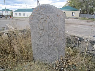 Khachkar in Tsovasar