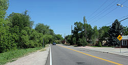 A view of Holly Hills.