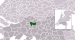 Location of Waalwijk