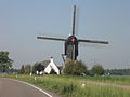 Windmill De Oostmolen next to the N217