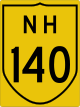 National Highway 140 shield}}