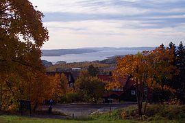 Oslofjord seen from Holmenkollen.