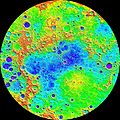 Mercury's northern hemisphere