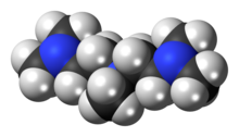 Spacefill model of PMDTA