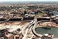 1980年代初兴建中的达令港和西部干道