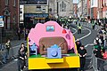 The Simpsons float at the 2009 St. Patrick's Day parade in Dublin, Ireland