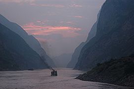 One of the Three Gorges of the Yangtze river, China